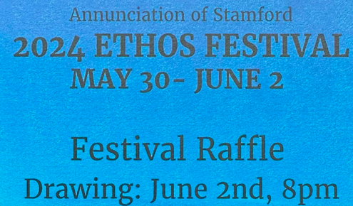 Ethos Greek Festival Raffle Tickets are now available!